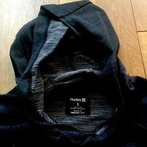 Hurley lightweight charcoal gray hoodie Size Small